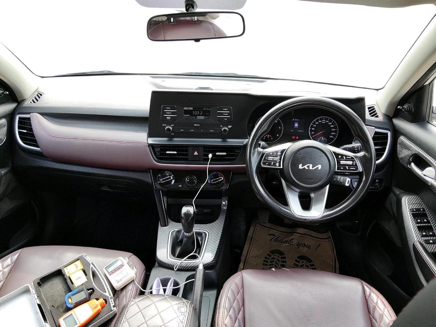 2022 KIA SELTOS HTE 1.5 DIESEL, Diesel, Manual, 1,43,391 km, interior