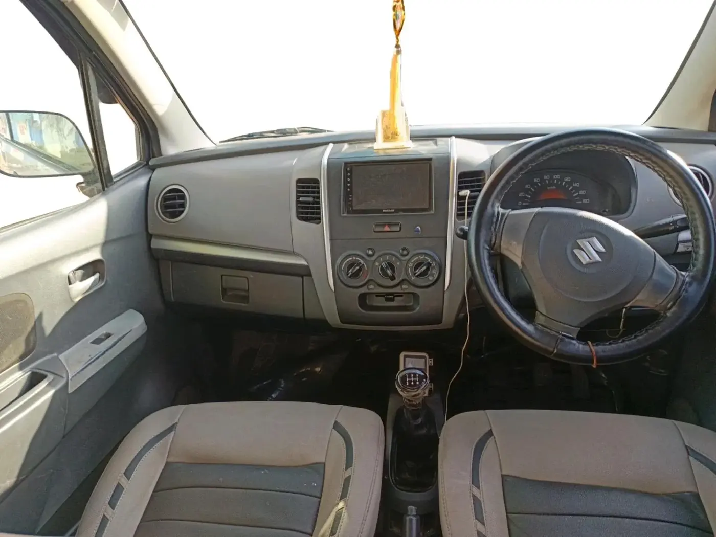 2011 Maruti Wagon R 1.0 LXI CNG, CNG, Manual, 1,49,600 km, interior