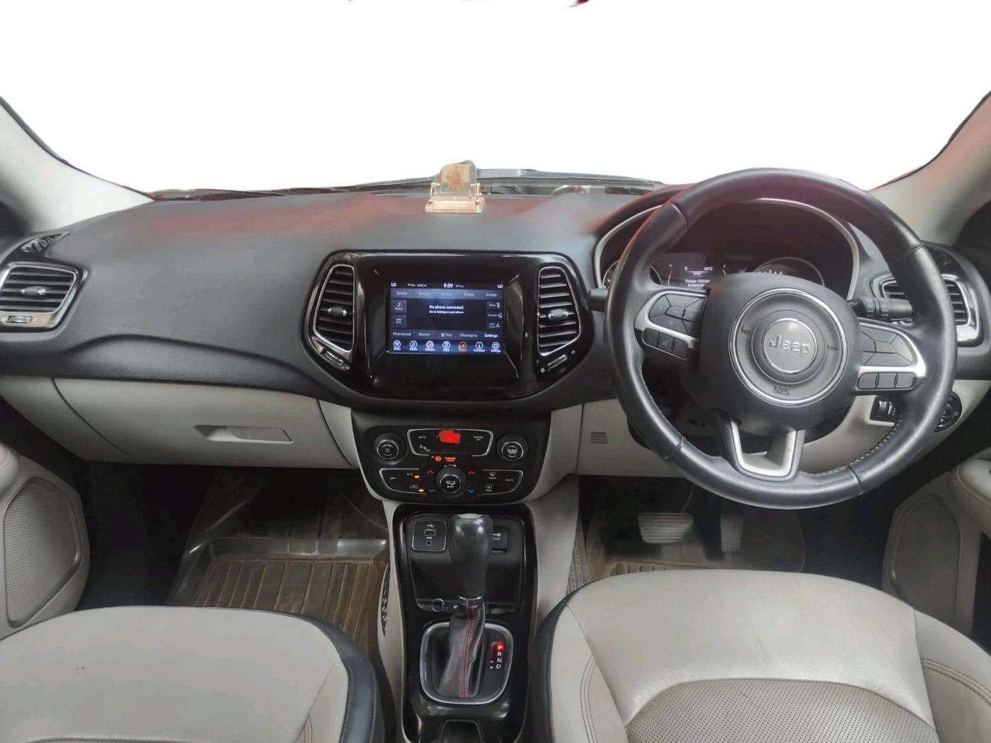 2017 Jeep Compass LIMITED 1.4 PETROL AT, Petrol, Automatic, 80,829 km, interior