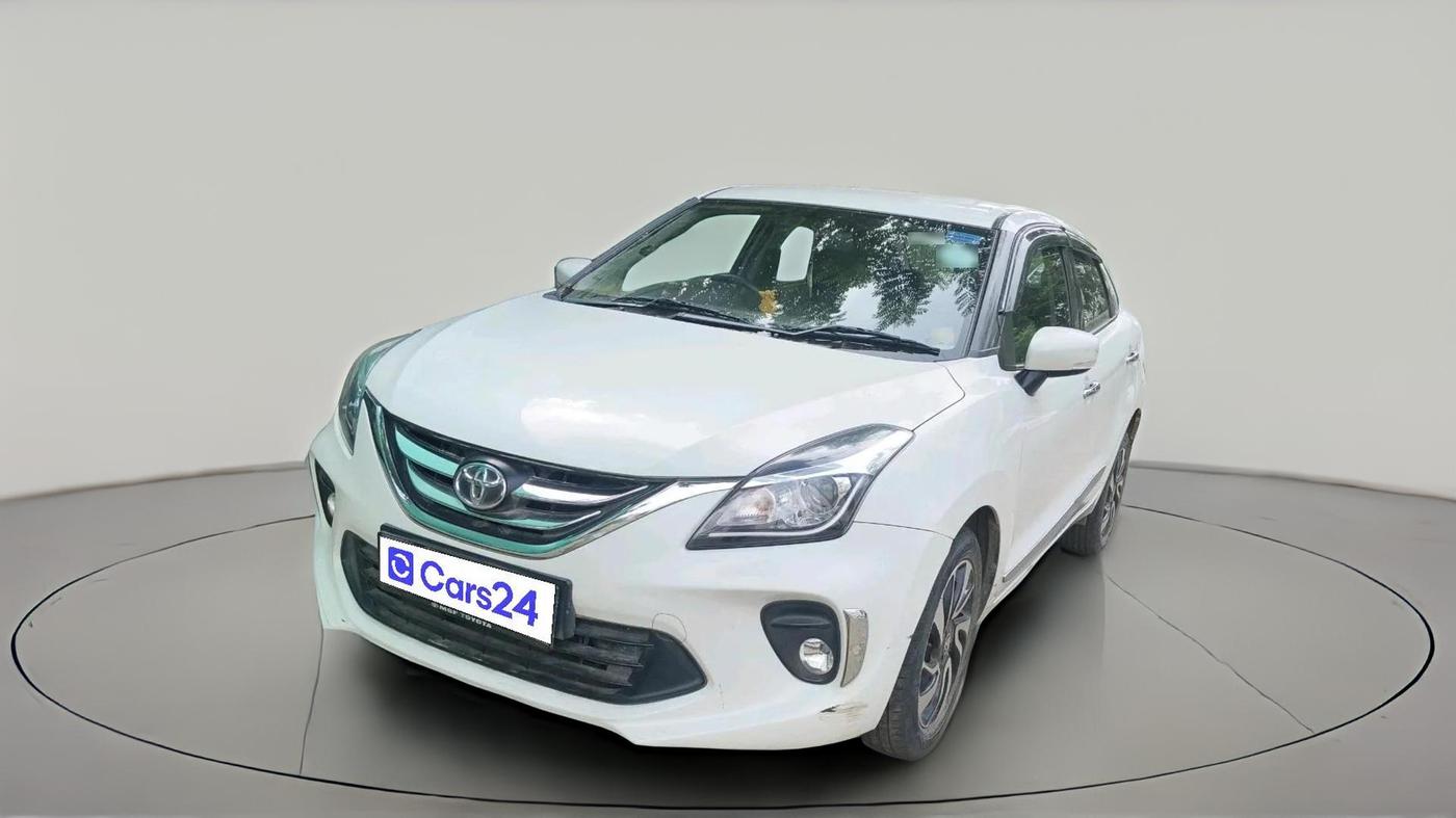 2021 Toyota Glanza G CVT, Petrol, Automatic, 31,371 km, exterior