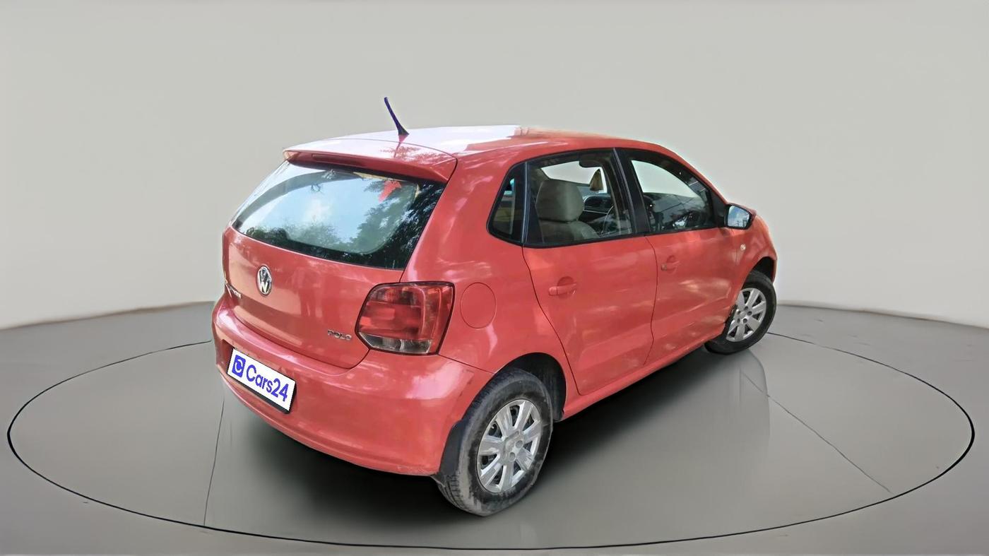 2012 Volkswagen Polo TRENDLINE 1.2L PETROL, Petrol, Manual, 88,201 km, exterior