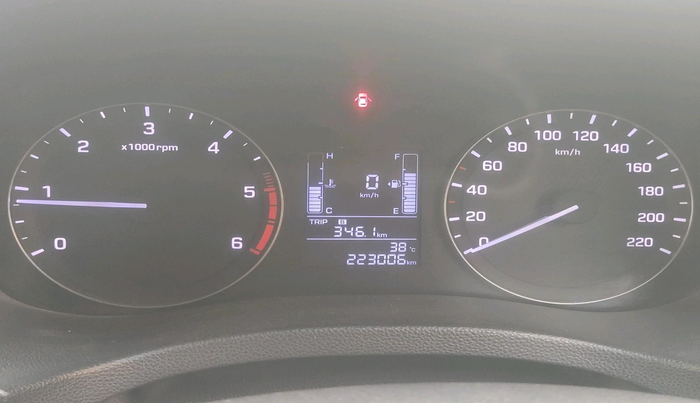 2016 Hyundai Creta SX PLUS 1.6 DIESEL, Diesel, Manual, 2,23,006 km, interior