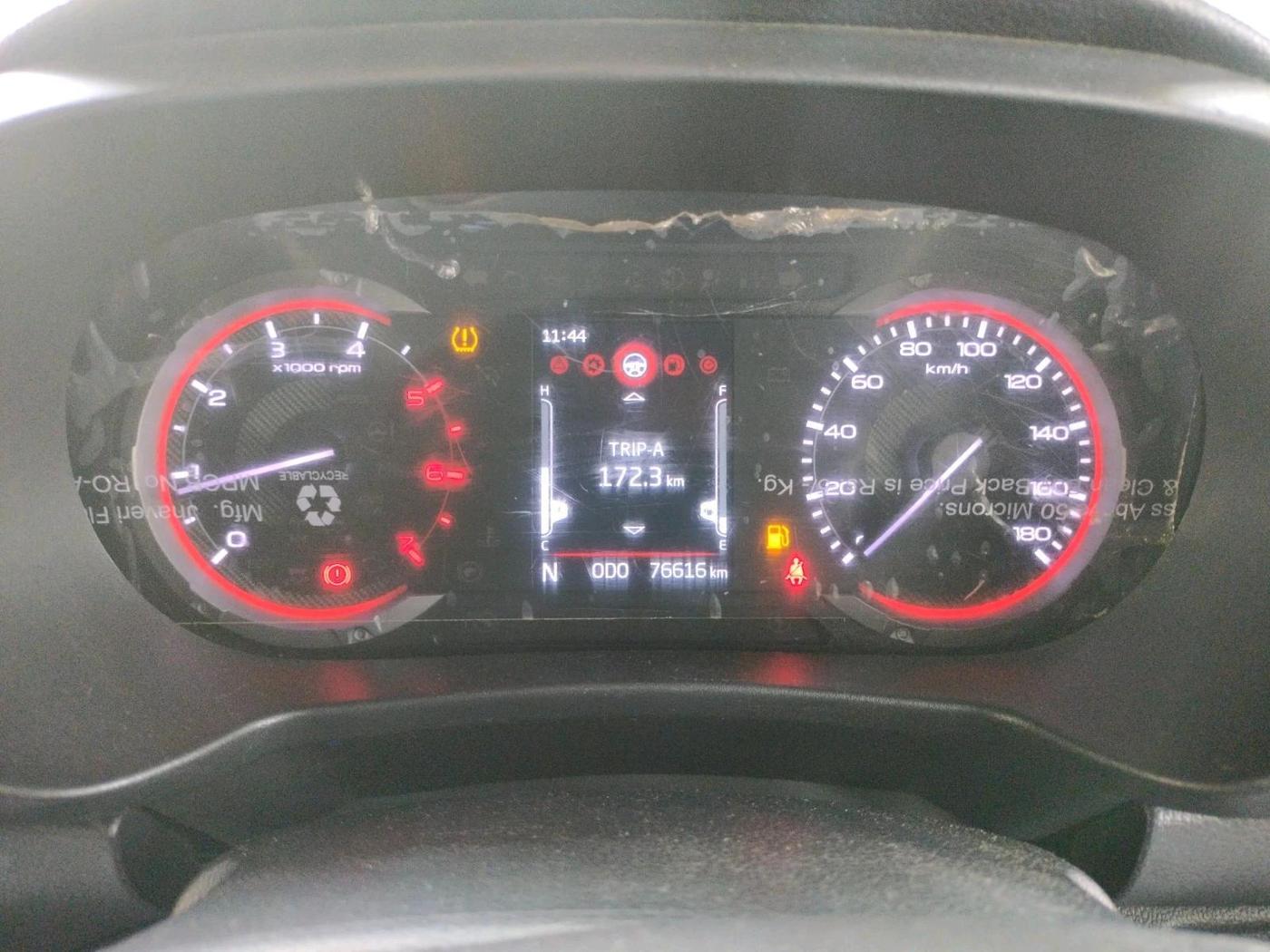 2021 Mahindra Thar LX HARD TOP 4WD MT, Diesel, Manual, 76,616 km, interior