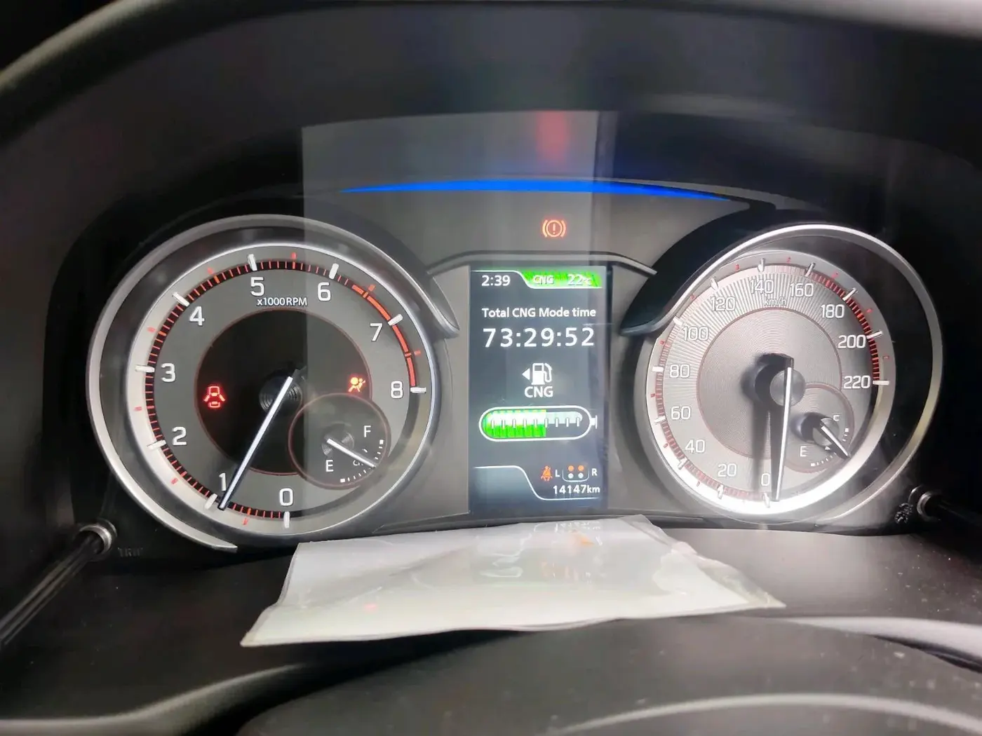2025 Maruti XL6 ZETA CNG, CNG, Manual, 14,147 km, interior