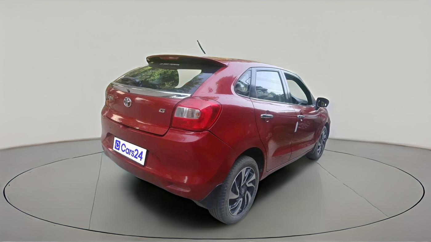 2021 Toyota Glanza G CVT, Petrol, Automatic, 8,609 km, exterior