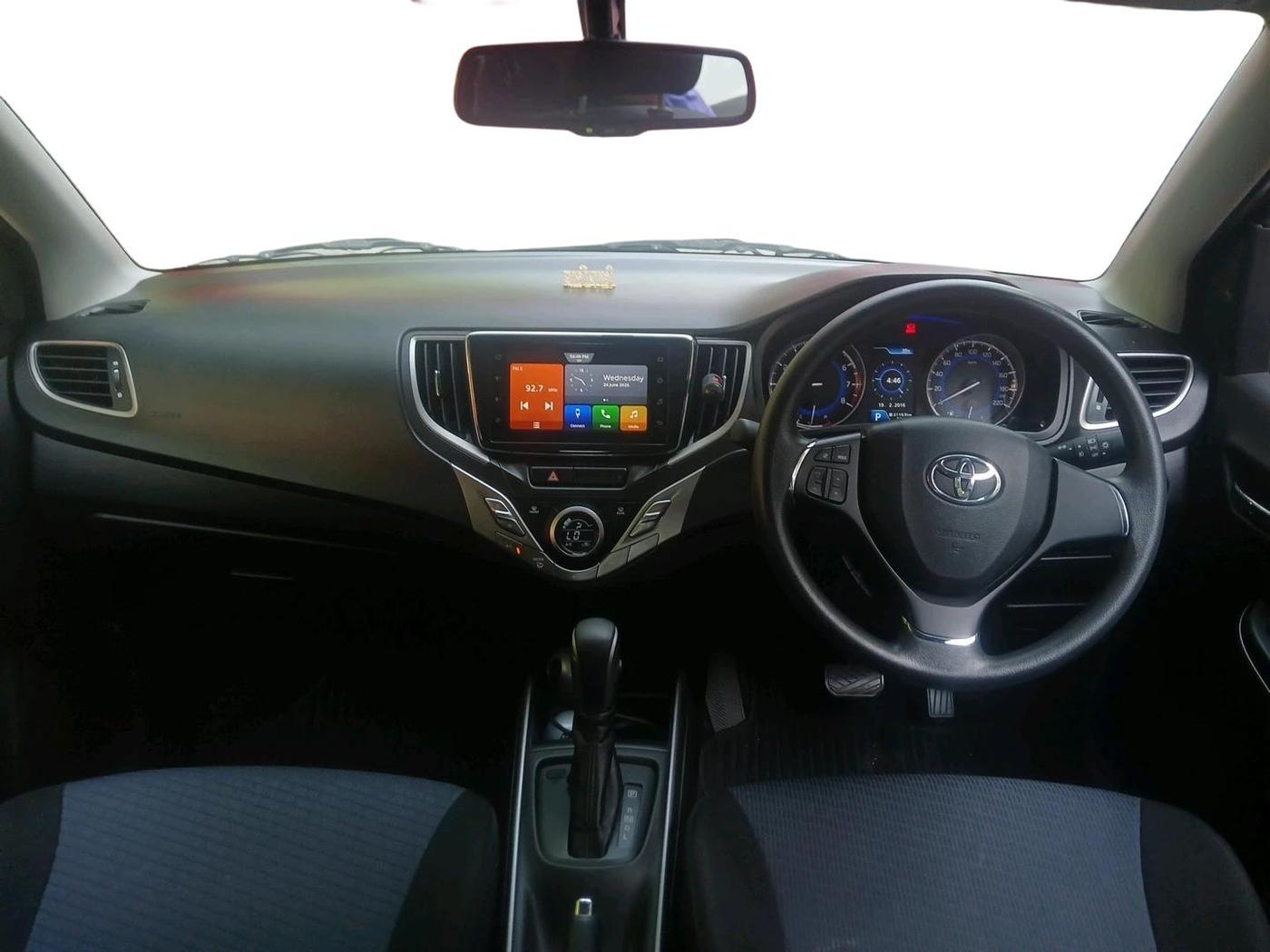 2021 Toyota Glanza G CVT, Petrol, Automatic, 8,609 km, interior
