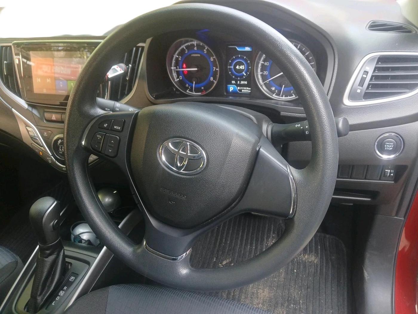 2021 Toyota Glanza G CVT, Petrol, Automatic, 8,609 km, interior