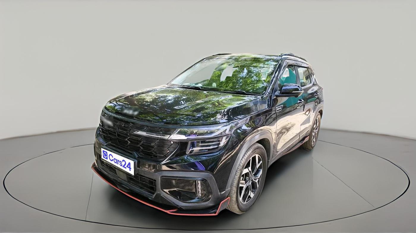 2024 KIA SELTOS  X LINE 1.5 TURBO PETROL DCT, Petrol, Automatic, 10,413 km, exterior