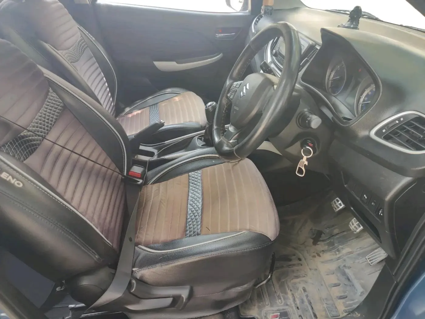2017 Maruti Baleno DELTA PETROL 1.2, Petrol, Manual, 53,139 km, interior