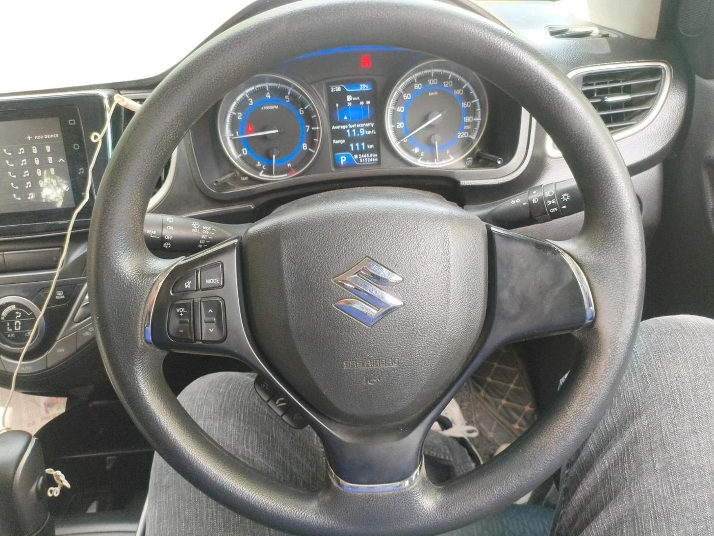 2019 Maruti Baleno ZETA CVT PETROL 1.2, Petrol, Automatic, 52,579 km, interior