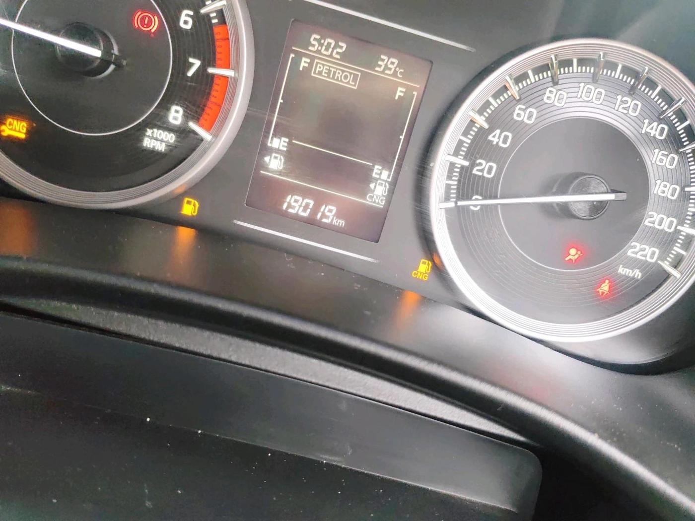 2025 Maruti Baleno DELTA CNG 1.2L, CNG, Manual, 19,019 km, interior