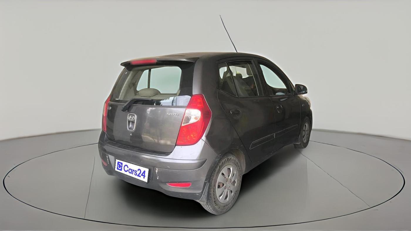 2013 Hyundai i10 SPORTZ 1.2, Petrol, Manual, 72,796 km, exterior