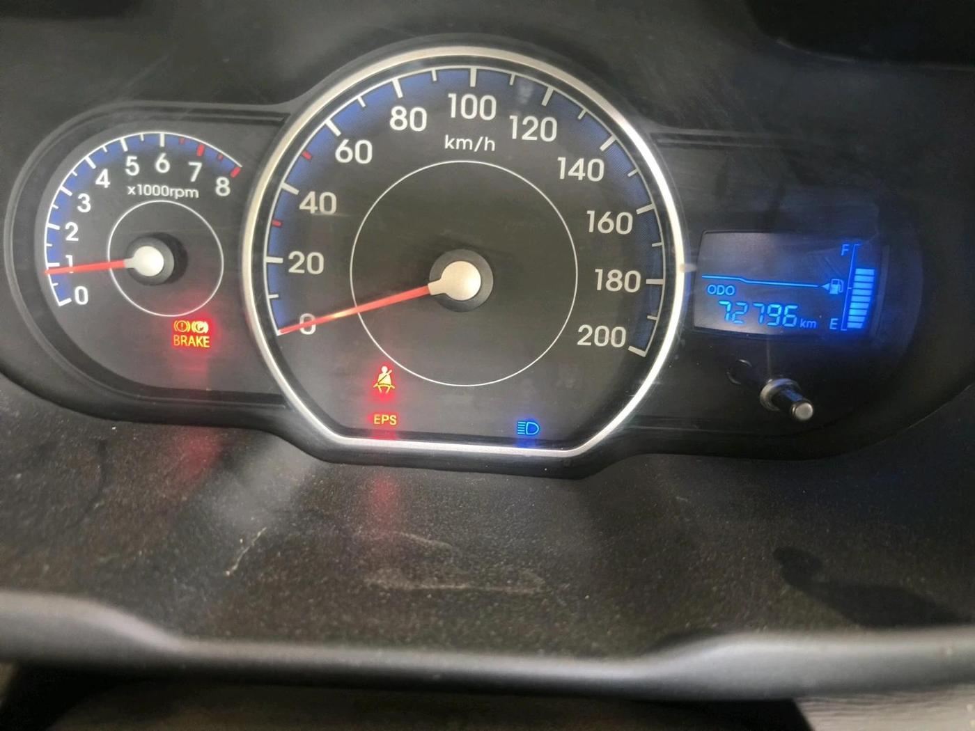 2013 Hyundai i10 SPORTZ 1.2, Petrol, Manual, 72,796 km, interior