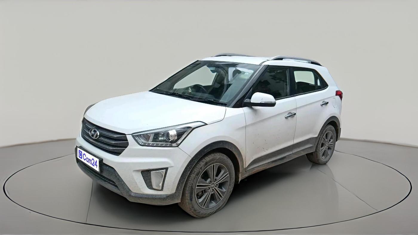 2016 Hyundai Creta SX PLUS AT 1.6 DIESEL, Diesel, Automatic, 1,27,952 km, exterior