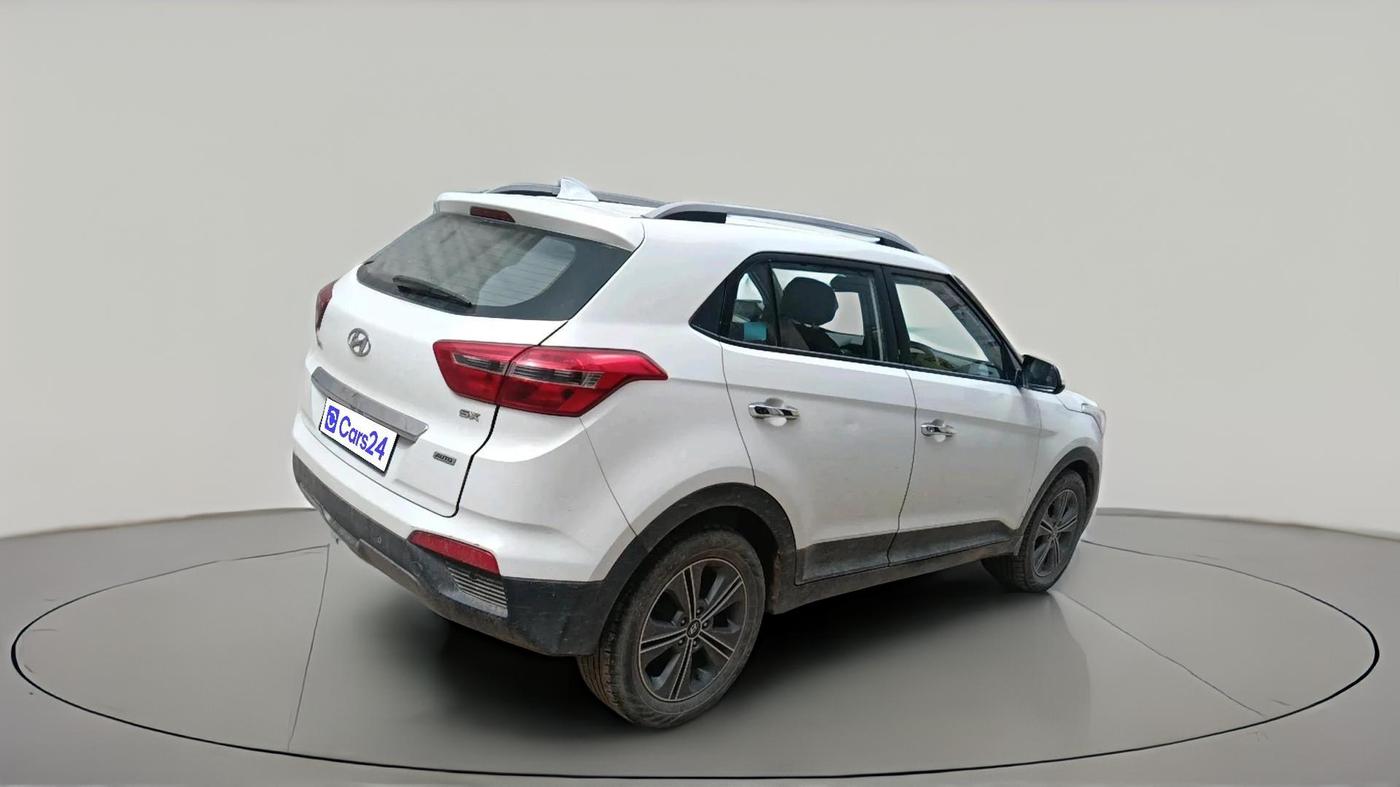 2016 Hyundai Creta SX PLUS AT 1.6 DIESEL, Diesel, Automatic, 1,27,952 km, exterior