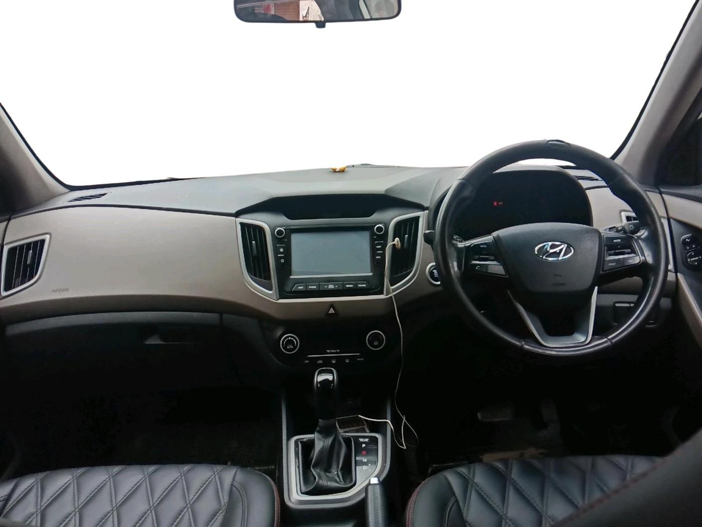 2016 Hyundai Creta SX PLUS AT 1.6 DIESEL, Diesel, Automatic, 1,27,952 km, interior