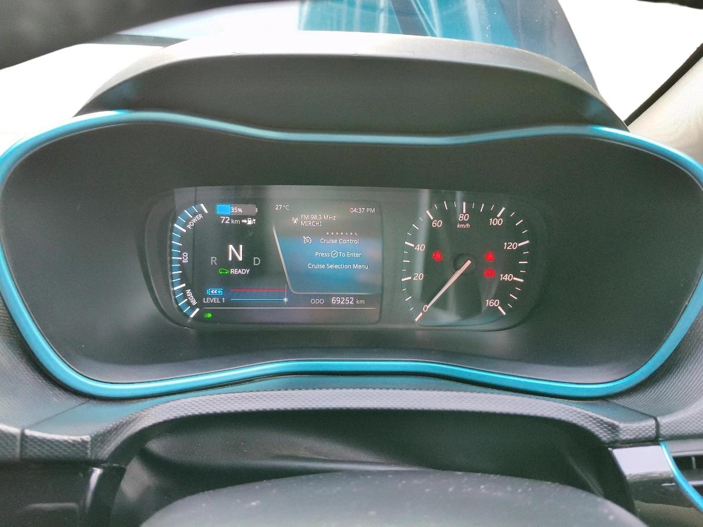 2021 Tata NEXON EV XZ PLUS, Electric, Automatic, 69,252 km, interior