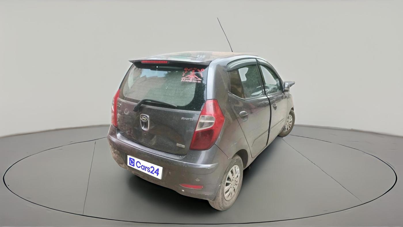 2013 Hyundai i10 SPORTZ 1.2, CNG, Manual, 75,746 km, exterior
