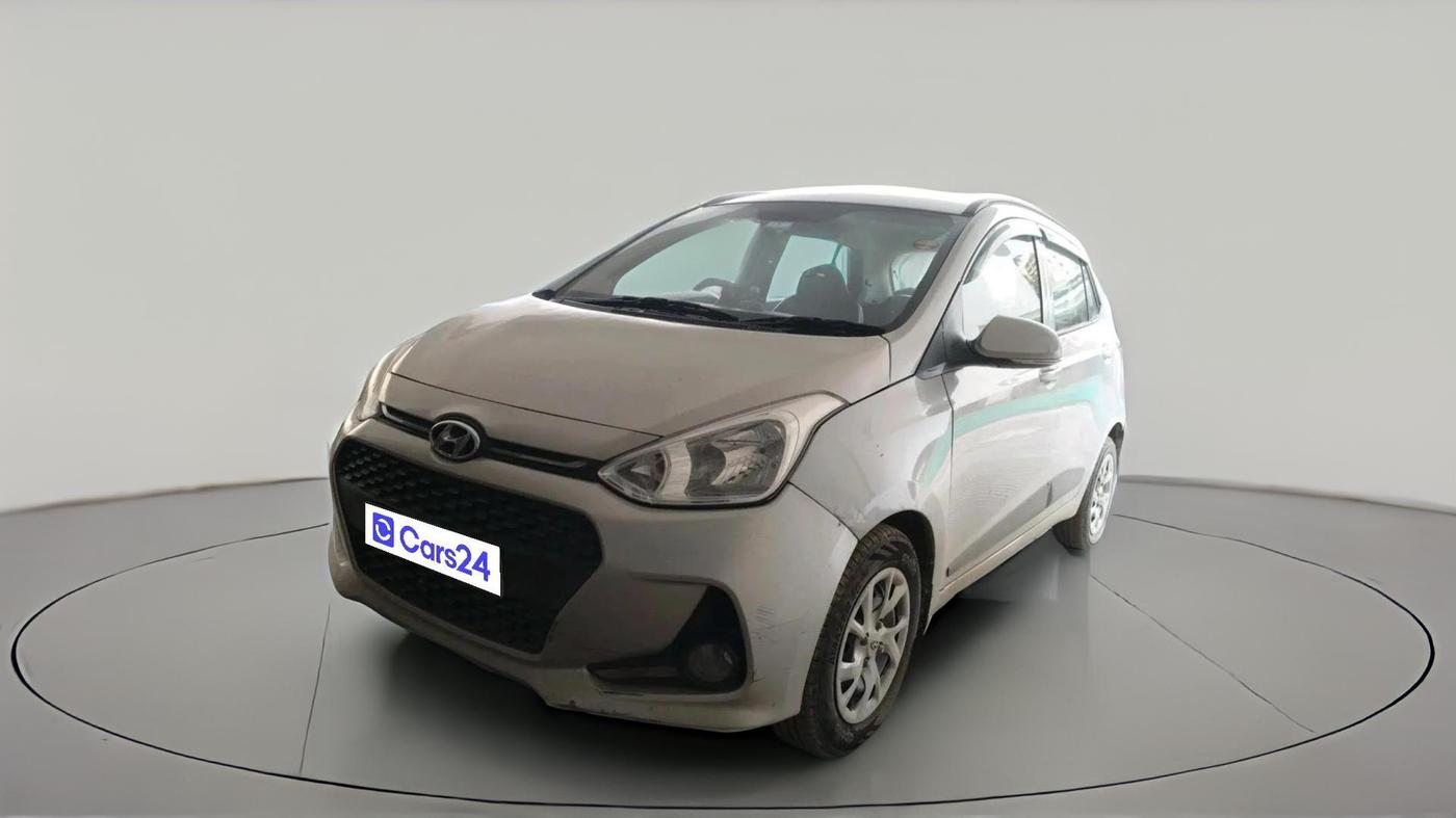 2017 Hyundai Grand i10 SPORTZ (O) 1.2 KAPPA VTVT, Petrol, Manual, 46,083 km, exterior