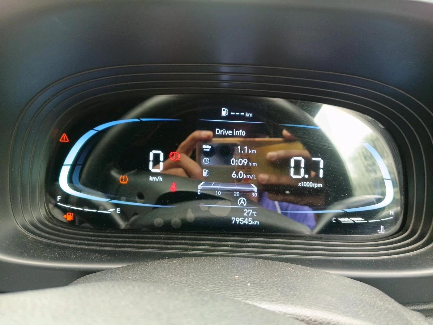 2023 Hyundai VENUE S (O) 1.2 KNIGHT EDITION, Petrol, Manual, 79,545 km, interior
