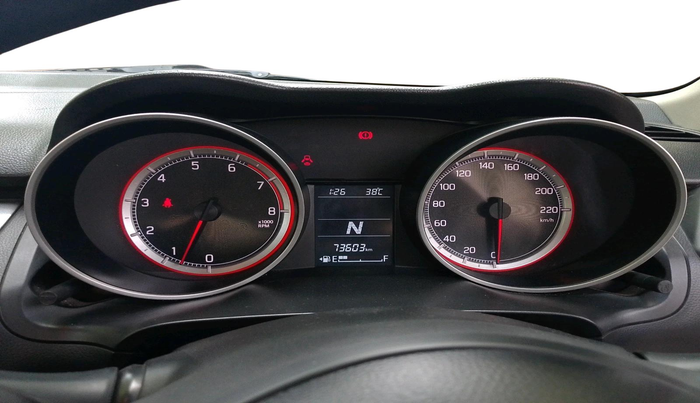 2018 Maruti Swift VXI AMT, Petrol, Automatic, 73,603 km, interior