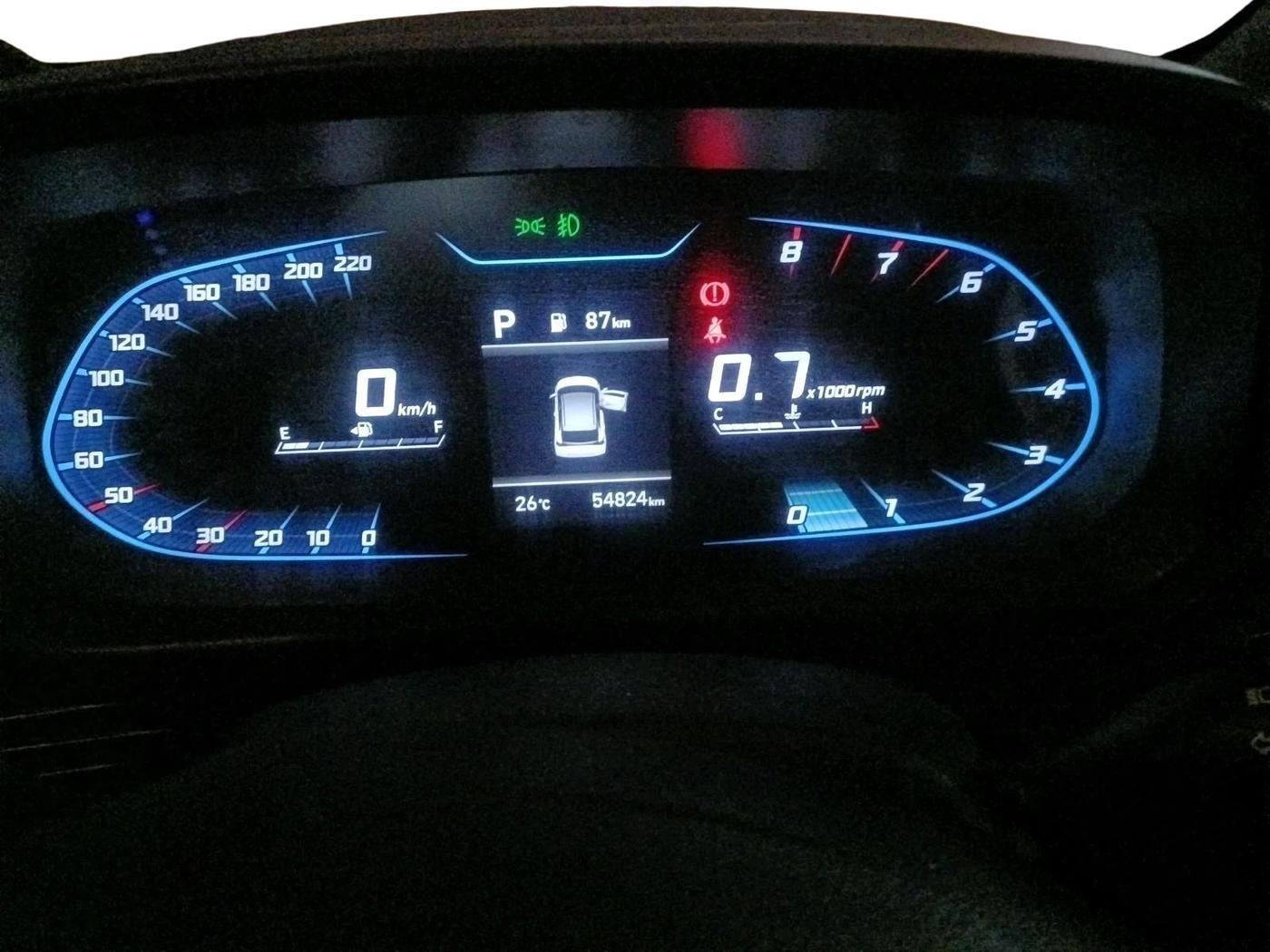 2023 Hyundai NEW I20 SPORTZ 1.2 AT, Petrol, Automatic, 54,824 km, interior