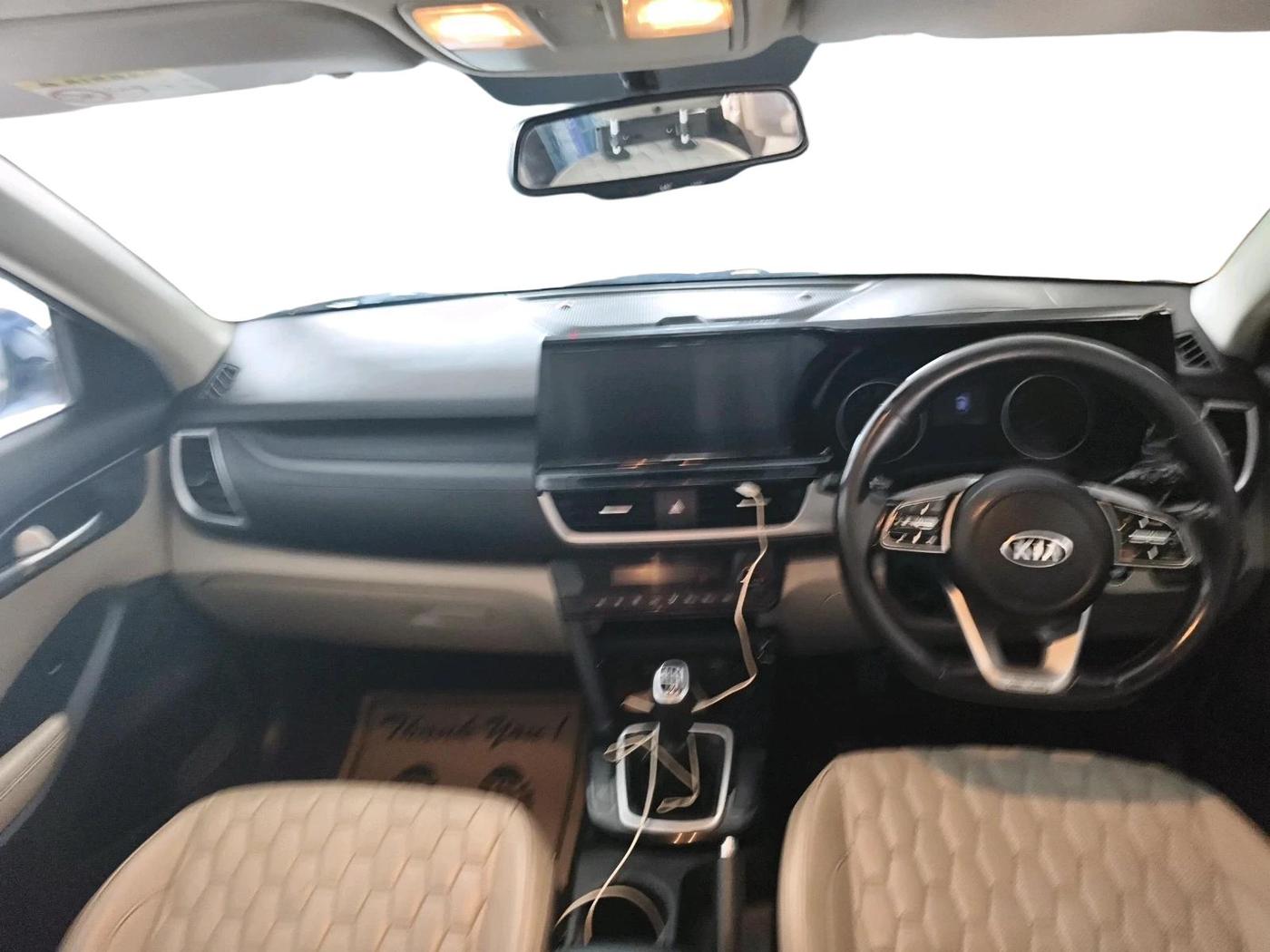 2020 KIA SELTOS HTX 1.5 PETROL, Petrol, Manual, 1,31,070 km, interior