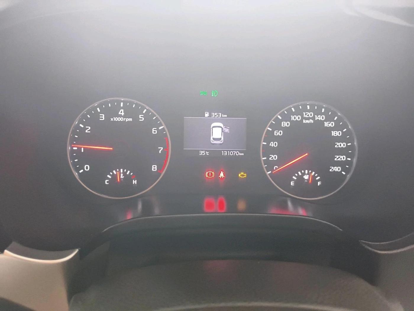 2020 KIA SELTOS HTX 1.5 PETROL, Petrol, Manual, 1,31,070 km, interior