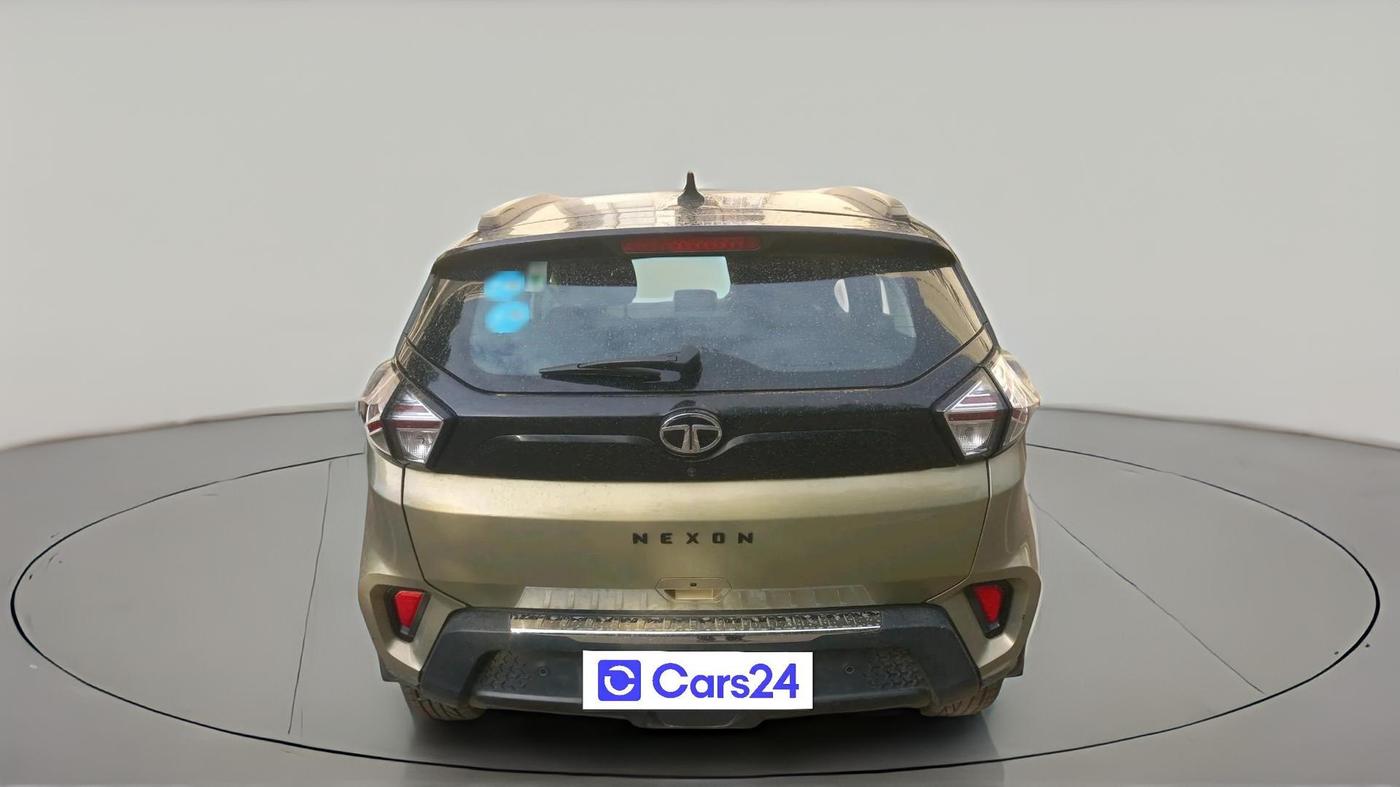2023 Tata NEXON XZA PLUS LUX SUNROOF KAZIRANGA PETROL, Petrol, Automatic, 20,966 km, exterior