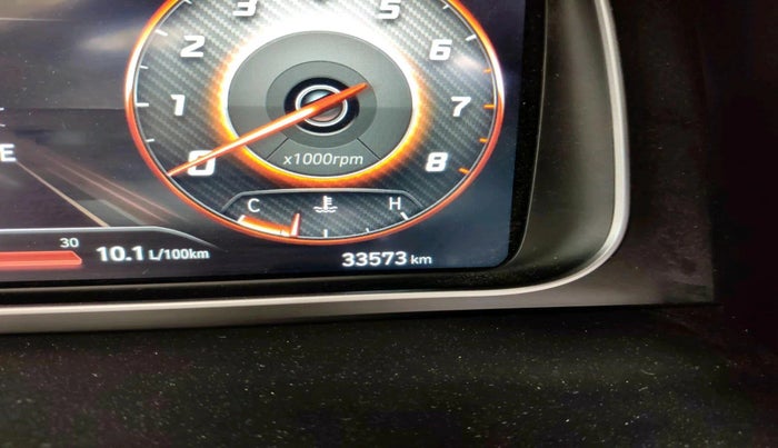 2021 Hyundai ALCAZAR PLATINUM (O) 6STR 2.0 AT, Petrol, Automatic, 33,573 km, interior