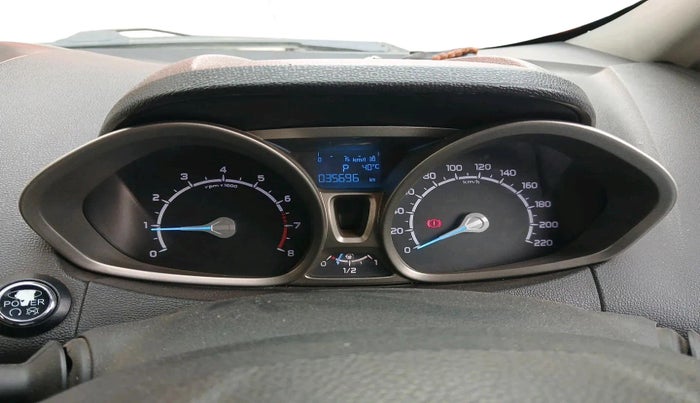 2016 Ford Ecosport TITANIUM 1.5L PETROL AT, Petrol, Automatic, 35,696 km, interior