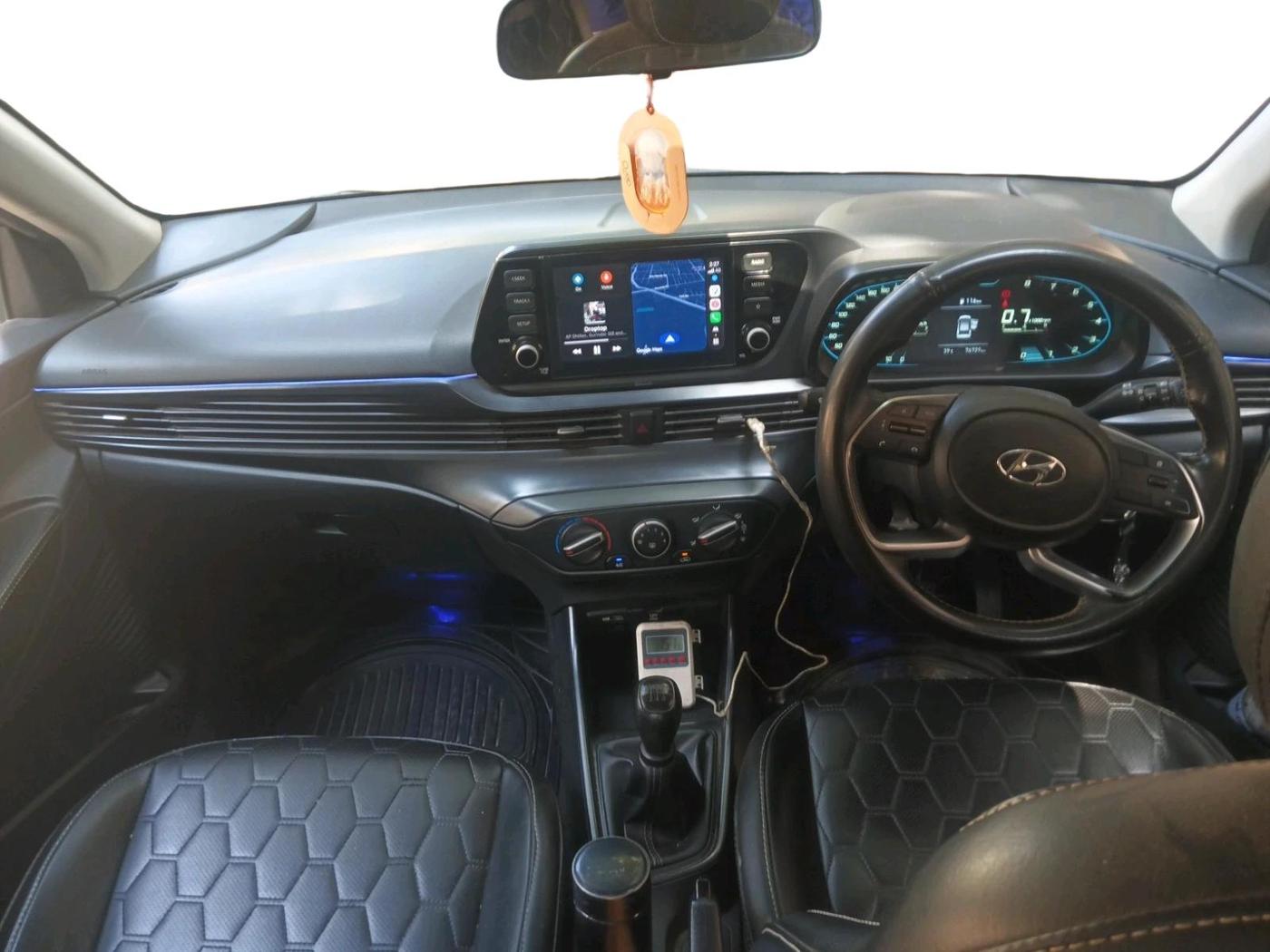 2022 Hyundai NEW I20 SPORTZ 1.2 MT, Petrol, Manual, 77,931 km, interior