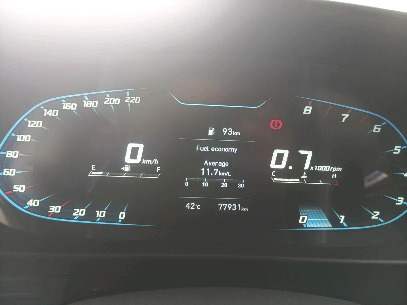 2022 Hyundai NEW I20 SPORTZ 1.2 MT, Petrol, Manual, 77,931 km, interior