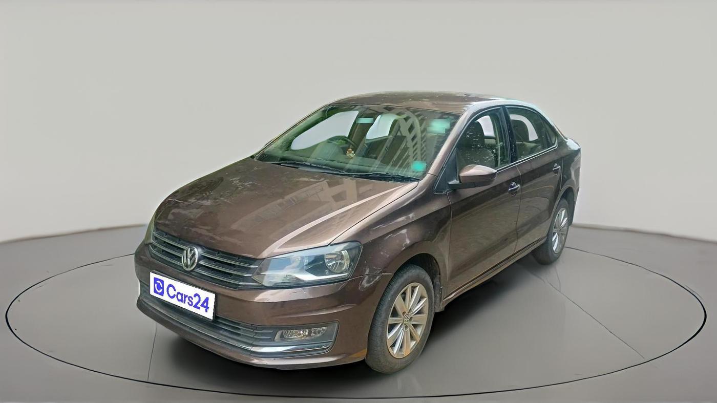 2016 Volkswagen Vento HIGHLINE PETROL AT, Petrol, Automatic, 96,804 km, exterior