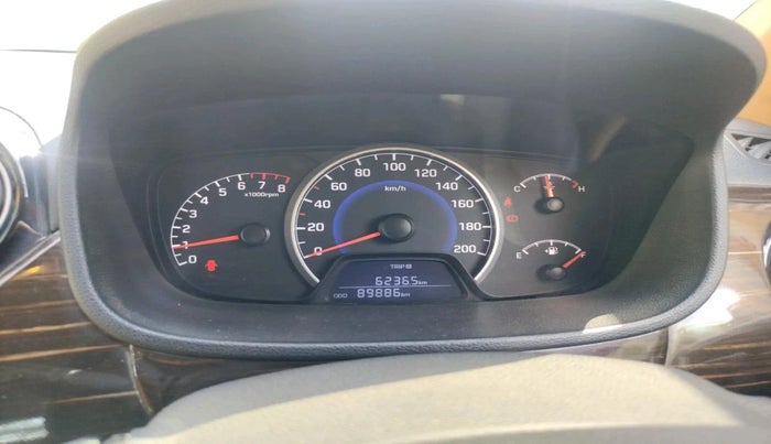 2017 Hyundai Grand i10 SPORTZ 1.2 KAPPA VTVT, Petrol, Manual, 89,886 km, interior