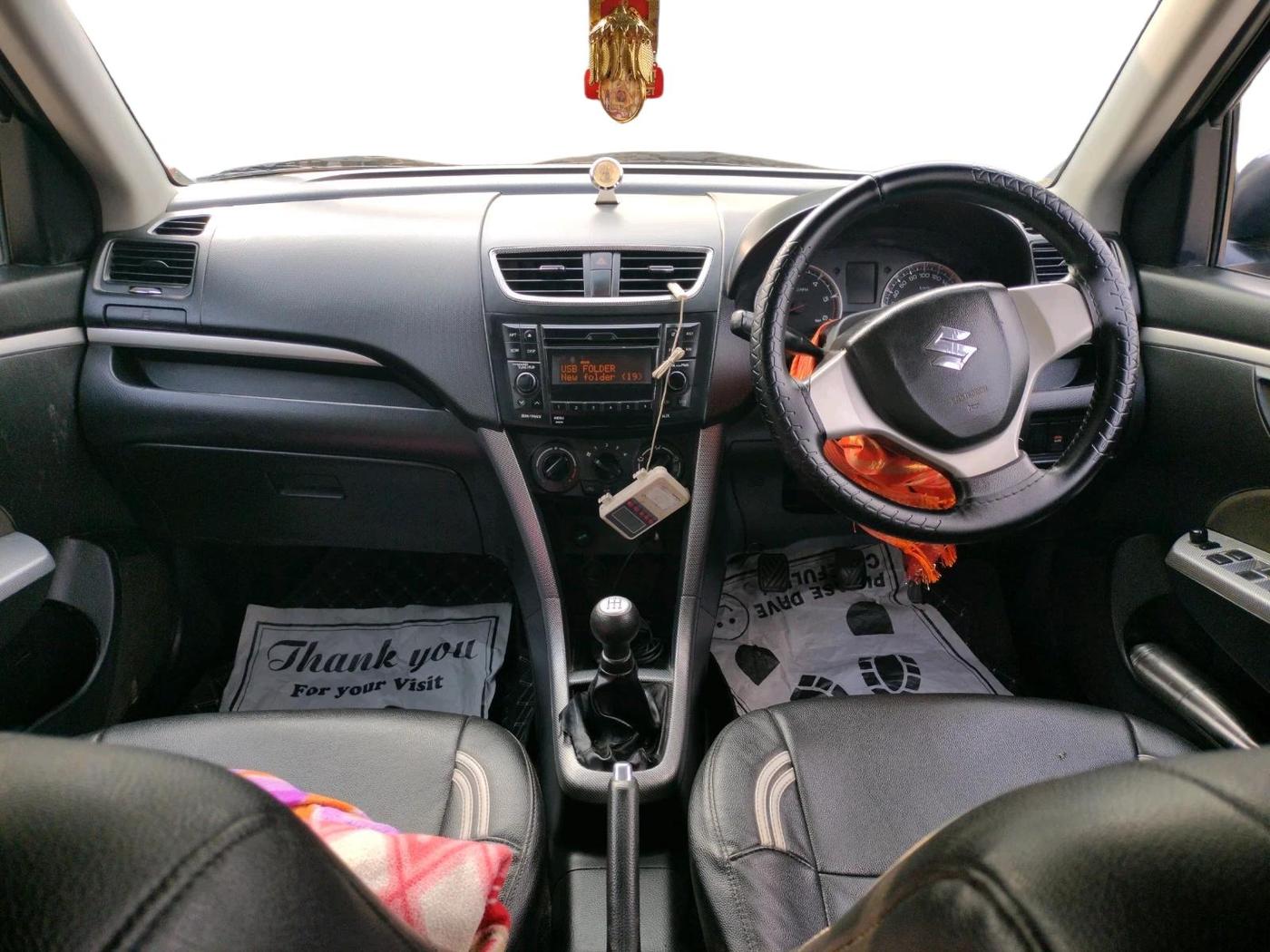 2017 Maruti Swift VDI ABS, Diesel, Manual, 1,81,263 km, interior