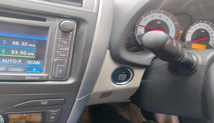 2012 Toyota Corolla Altis VL AT PETROL, Petrol, Automatic, 80,780 km, interior