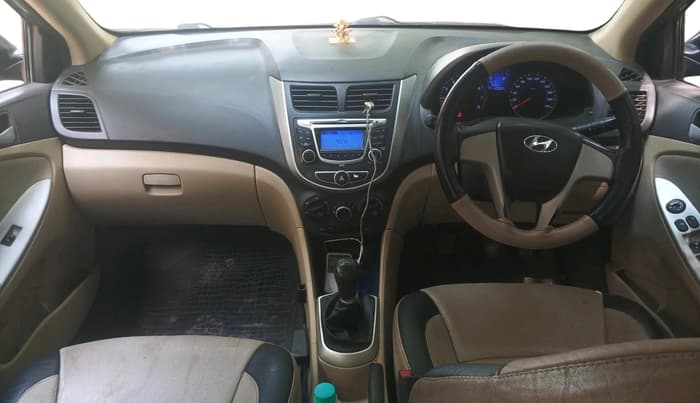 2012 Hyundai Verna FLUIDIC 1.4 VTVT CX, Petrol, Manual, 1,10,084 km, interior
