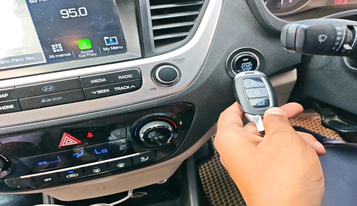 2019 Hyundai Verna 1.6 VTVT SX, Petrol, Manual, 88,337 km, interior