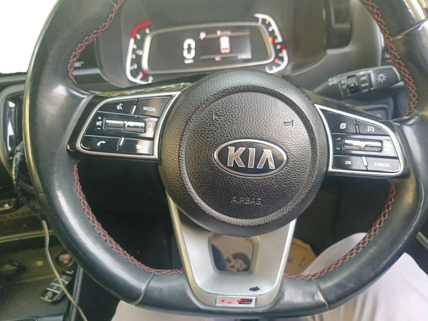 2020 KIA SONET GTX PLUS 1.5 AT, Diesel, Automatic, 1,21,967 km, interior