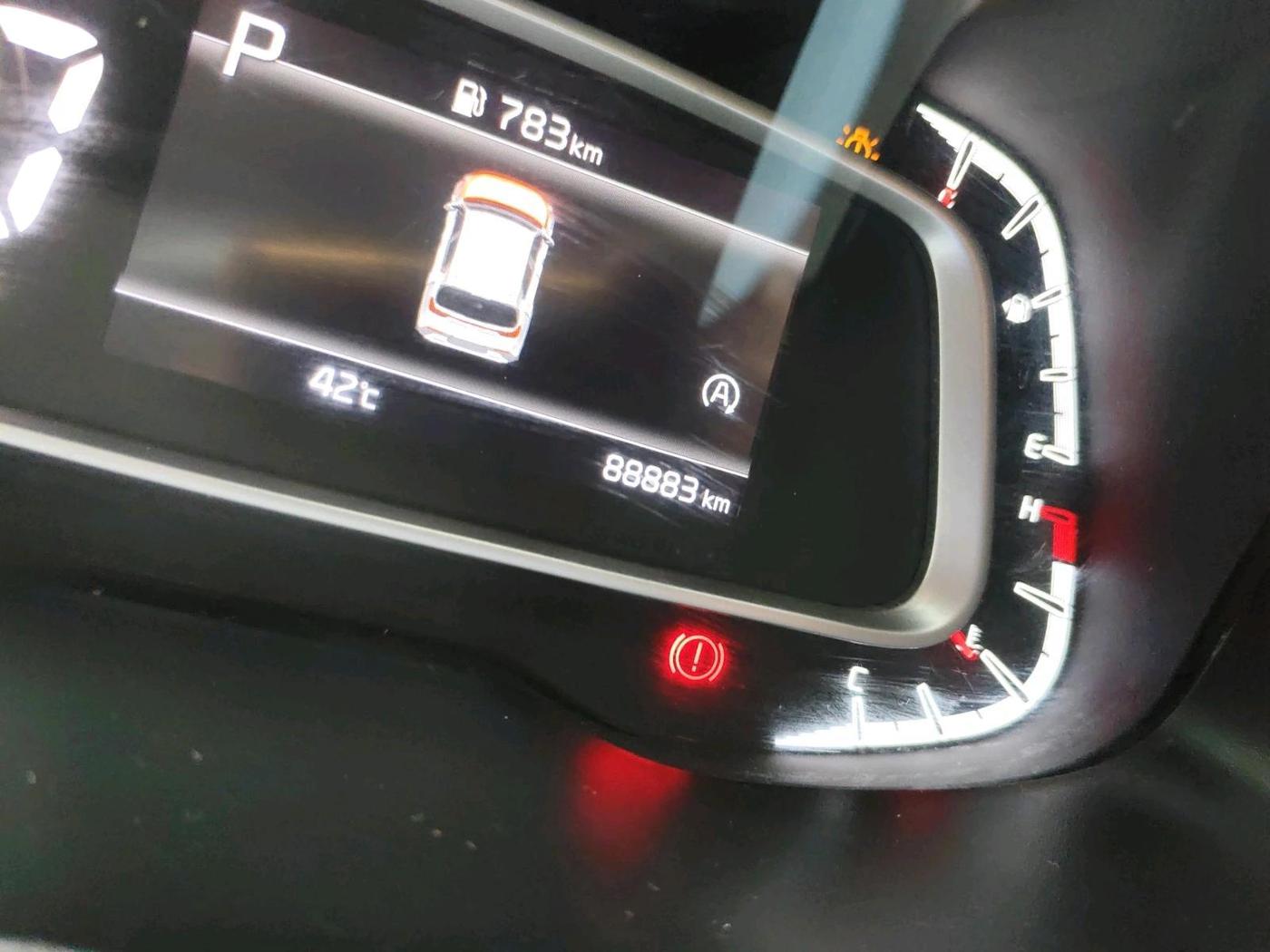 2023 KIA SONET HTX 1.5 AT, Diesel, Automatic, 88,883 km, interior