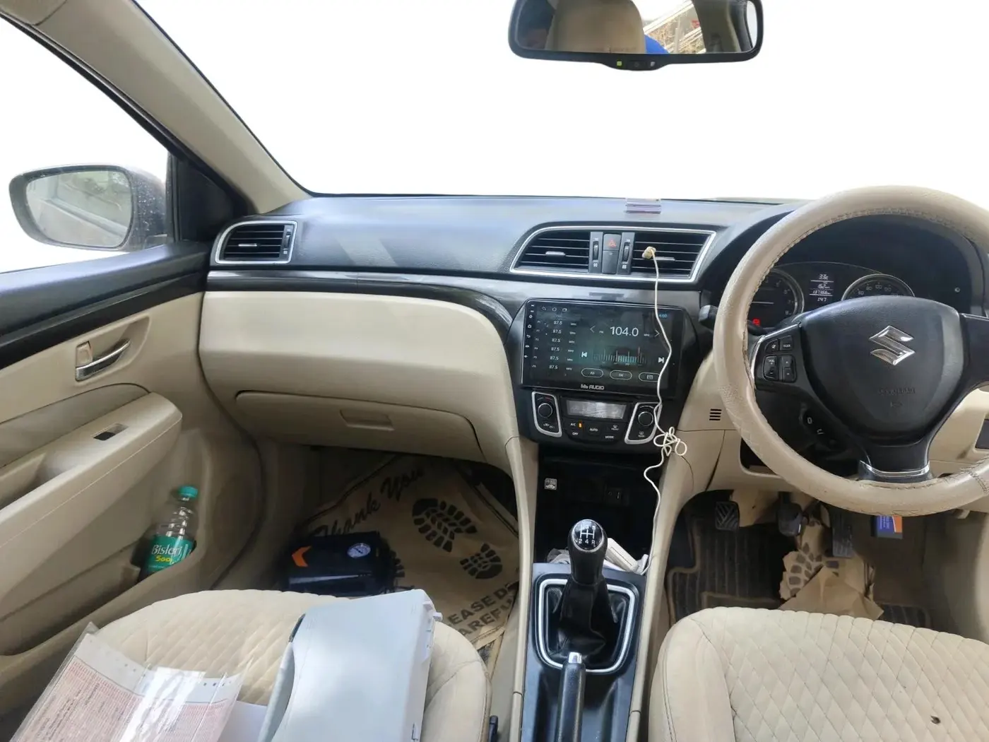 2015 Maruti Ciaz ZXI, Petrol, Manual, 1,37,366 km, interior