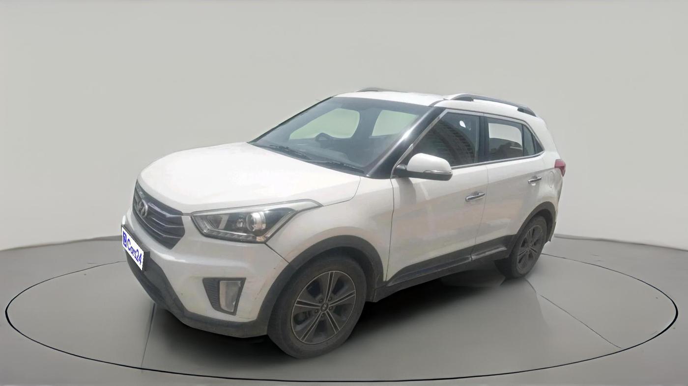2016 Hyundai Creta SX PLUS AT 1.6 PETROL, Petrol, Automatic, 1,11,607 km, exterior