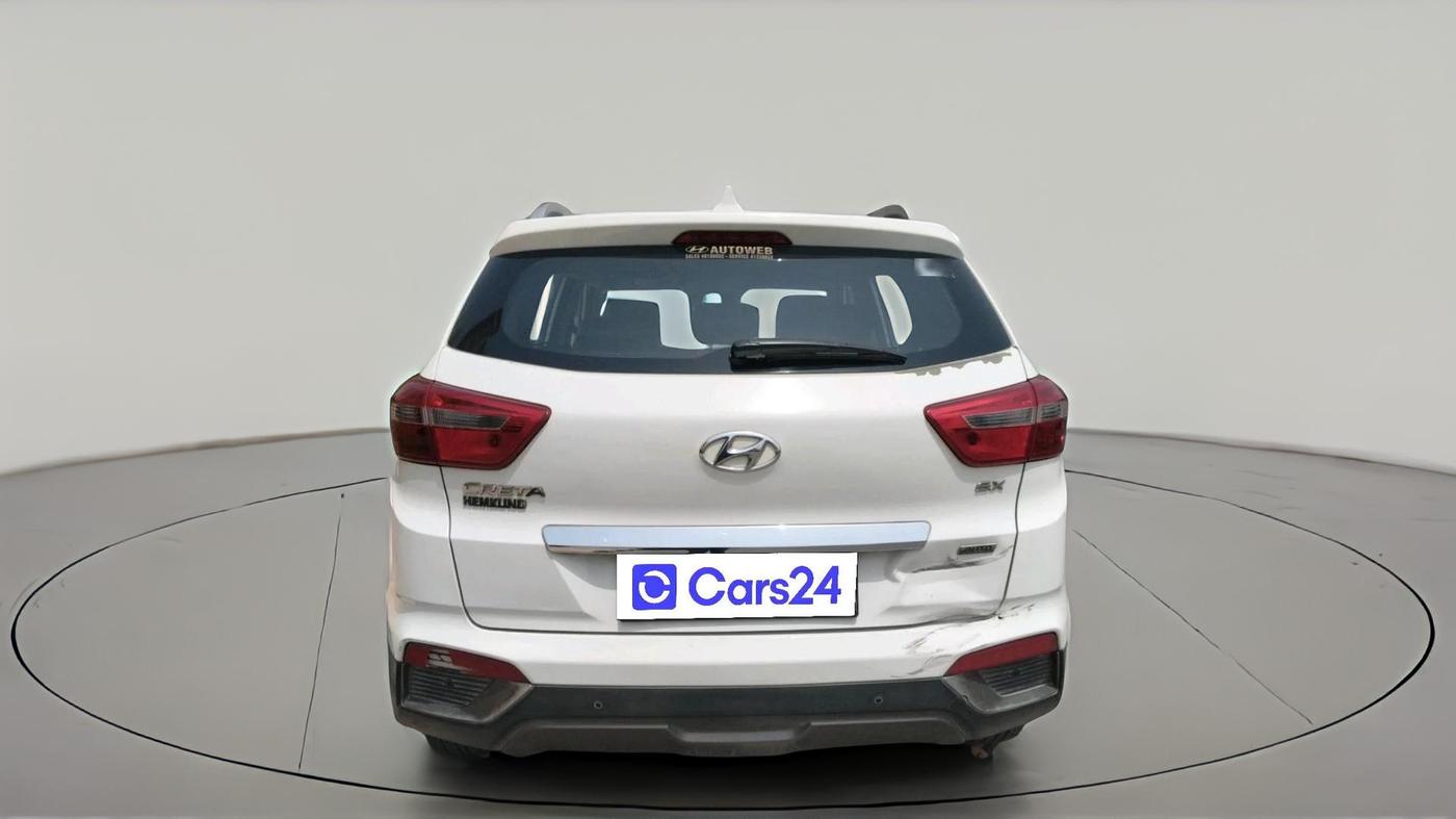 2016 Hyundai Creta SX PLUS AT 1.6 PETROL, Petrol, Automatic, 1,11,607 km, exterior