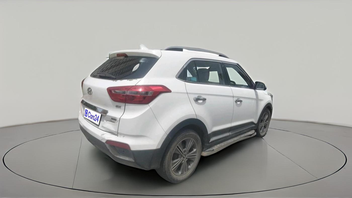 2016 Hyundai Creta SX PLUS AT 1.6 PETROL, Petrol, Automatic, 1,11,607 km, exterior