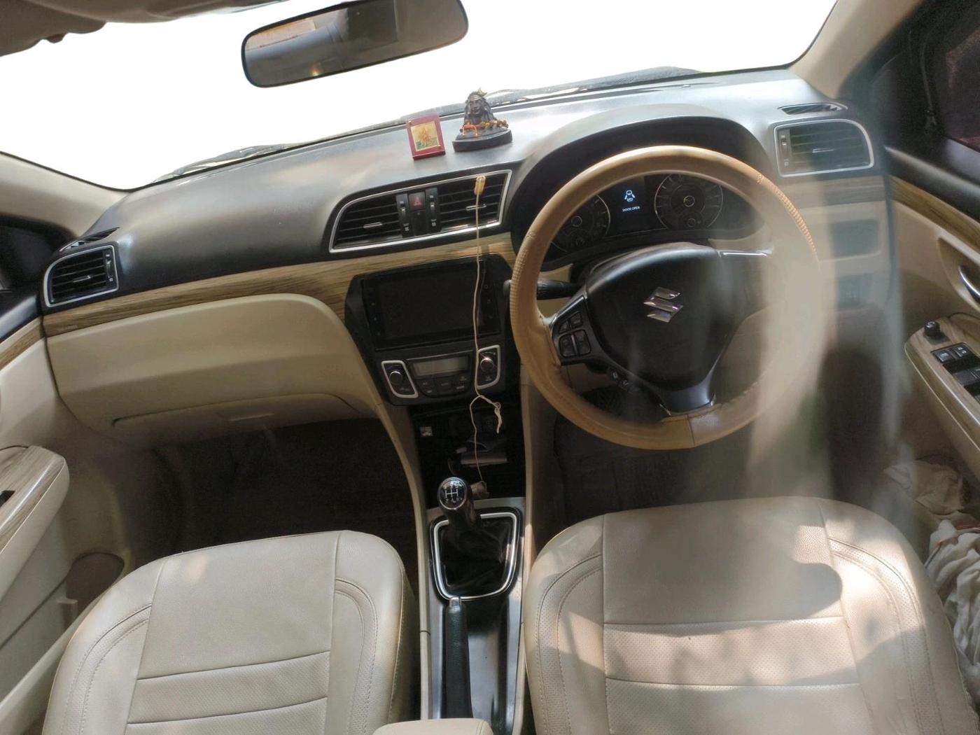 2019 Maruti Ciaz DELTA 1.5 SHVS MT PETROL, Petrol, Manual, 55,846 km, interior