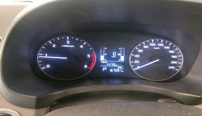2017 Hyundai Creta SX PLUS AT 1.6 DIESEL, Diesel, Automatic, 1,67,090 km, interior