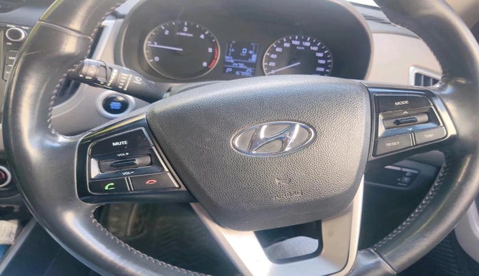 2017 Hyundai Creta SX PLUS AT 1.6 DIESEL, Diesel, Automatic, 1,67,090 km, interior