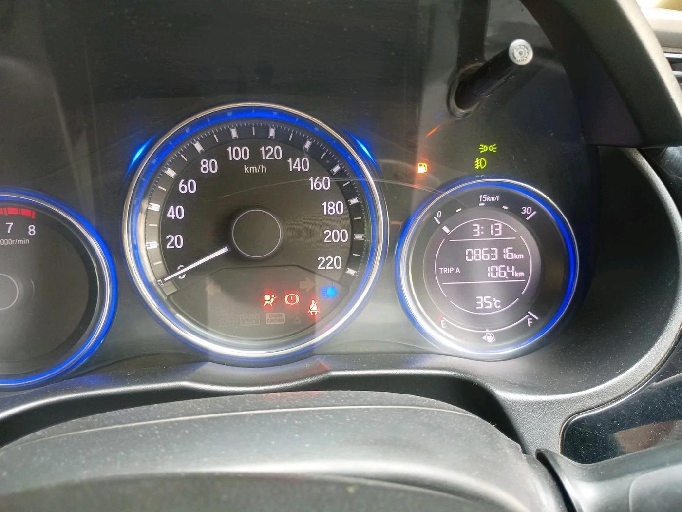 2015 Honda City 1.5L I-VTEC V MT, Petrol, Manual, 86,316 km, interior