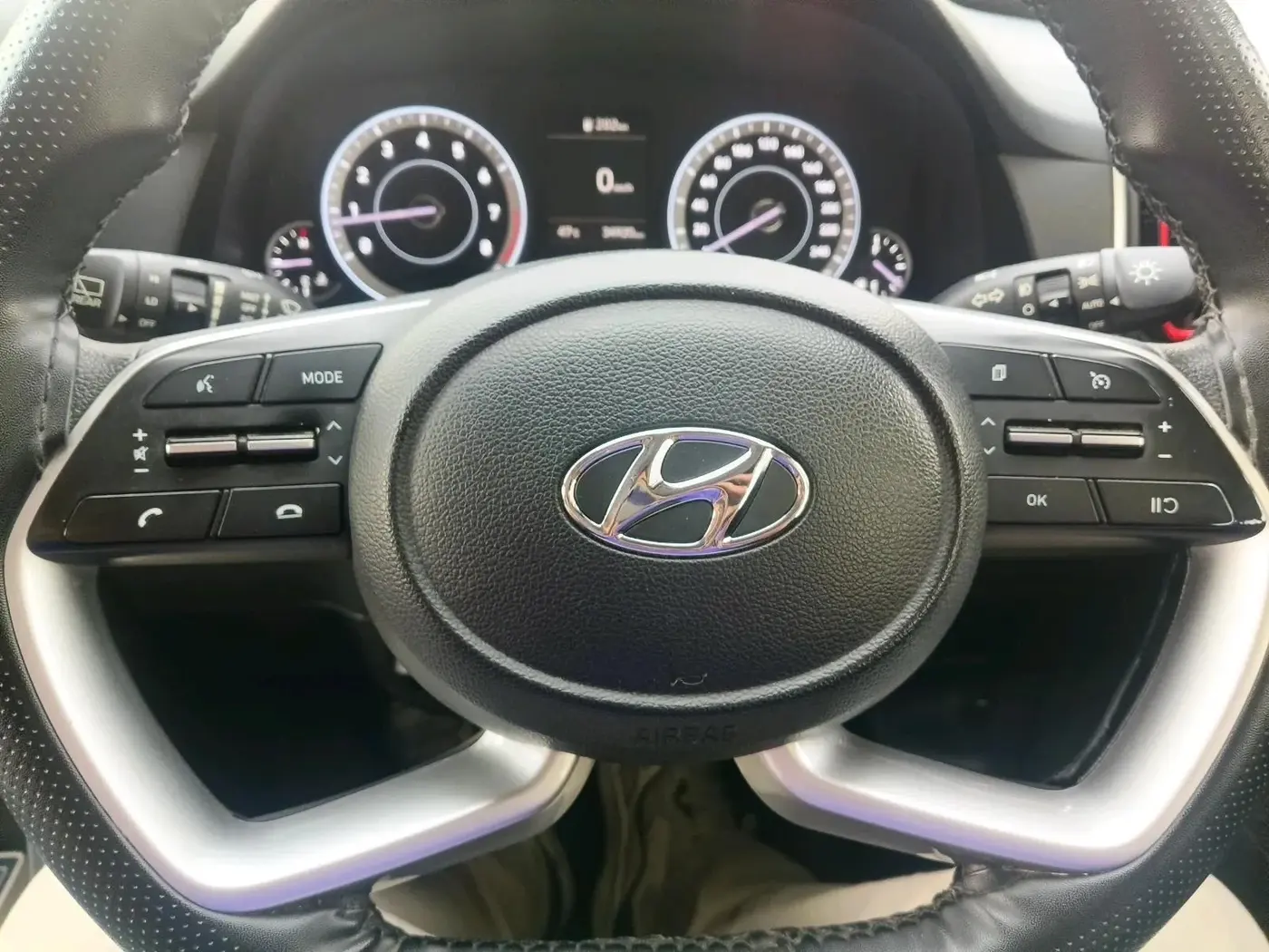 2023 Hyundai Creta S PLUS KNIGHT 1.5 PETROL, Petrol, Manual, 34,920 km, interior